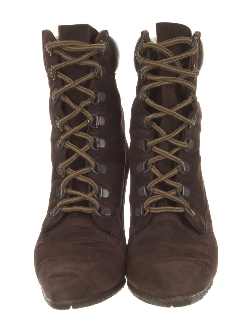 Manolo Blahnik Laceup Booties size 35