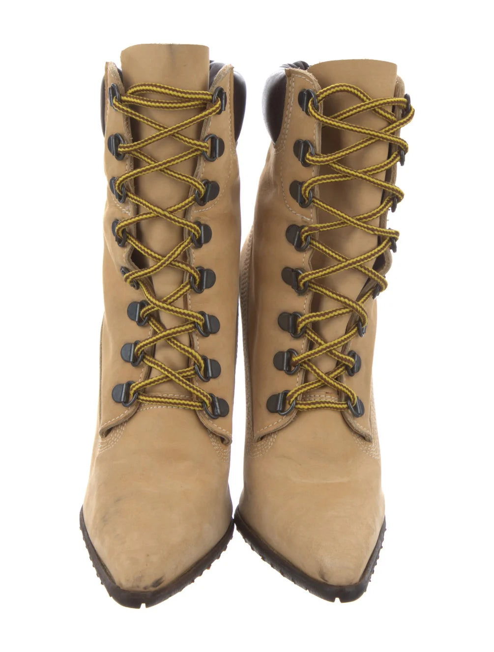 Manolo Blahnik Vintage Laceup Boots